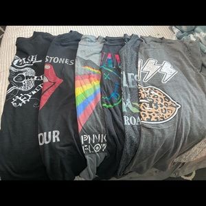 Band T-shirts (6)